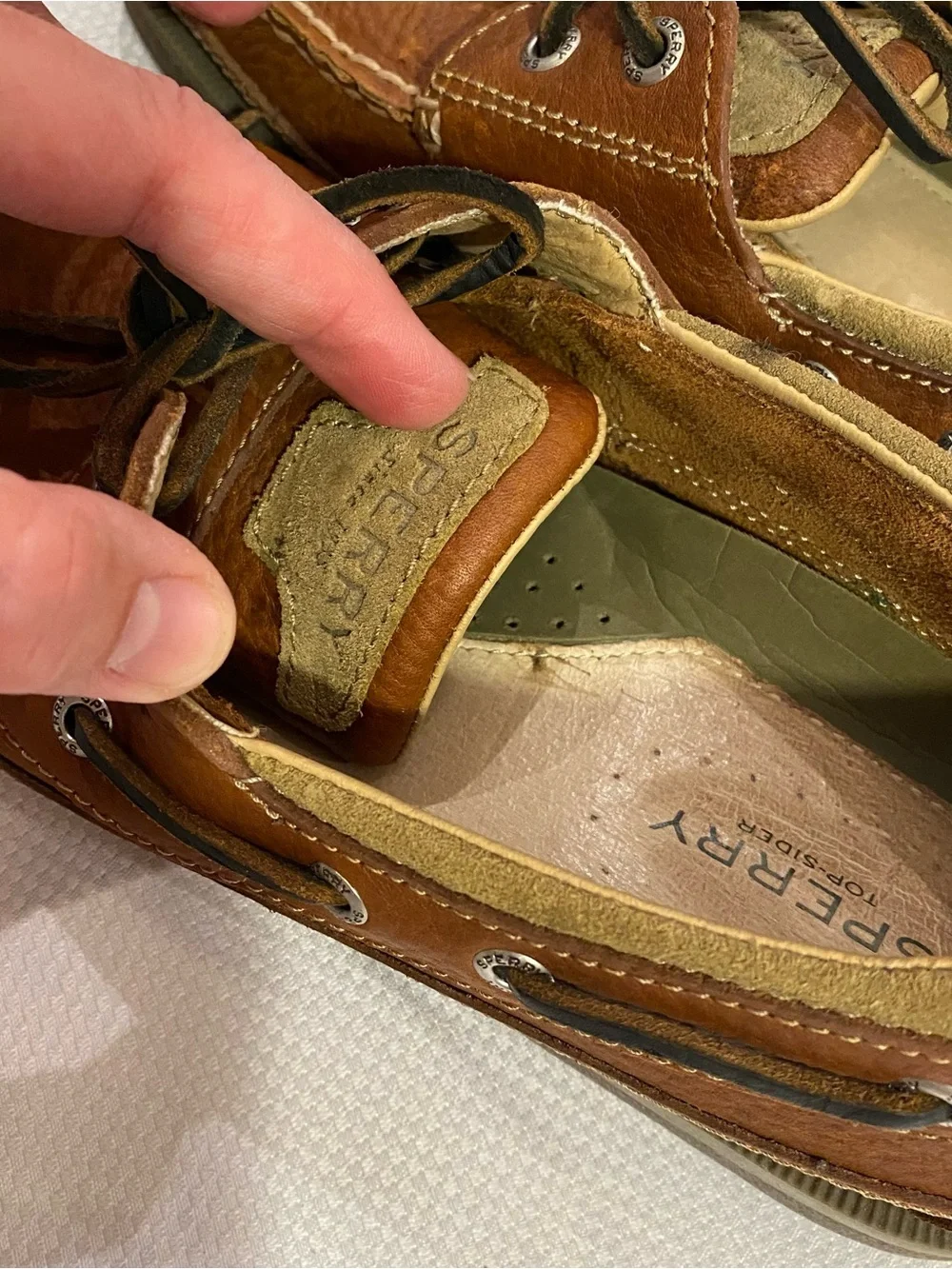 Sperry authentic boat